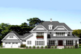Farmhouse House Plan - Abbington 82043 - Front Exterior