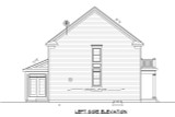 Colonial House Plan - Patriot C 82094 - Left Exterior