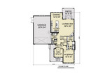 Craftsman House Plan - 82081 - 1st Floor Plan