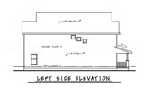 Craftsman House Plan - Fosse 82107 - Left Exterior