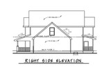 Craftsman House Plan - Fosse 82107 - Right Exterior