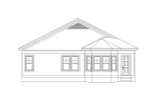 Country House Plan - 82144 - Rear Exterior