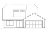 Cottage House Plan - Lawrence 82155 - Rear Exterior