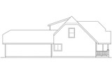 Cottage House Plan - Lawrence 82155 - Left Exterior