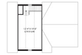Secondary Image - Craftsman House Plan - The Housemate 82163 - 2nd Floor Plan