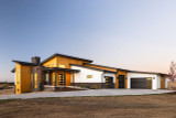 Contemporary House Plan - Palo Duro Canyon 82227 - Right Exterior