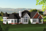 Secondary Image - Classic House Plan - 82229 - Rear Exterior