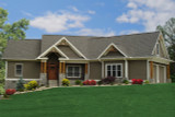Ranch House Plan - Mill Spring Cottage 82190 - Front Exterior