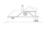 Country House Plan - 82264 - Left Exterior