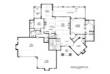 Craftsman House Plan - Streamside 82346 - 1st Floor Plan