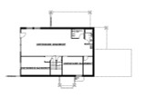 Secondary Image - Craftsman House Plan - 82519 - Basement Floor Plan