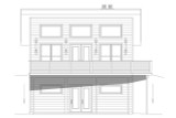 Modern House Plan - Asheville Mountain 82542 - Front Exterior
