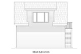 Traditional House Plan - 82585 - Rear Exterior