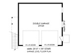 Traditional House Plan - 82585 - 1st Floor Plan