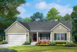 Ranch House Plan - 82616 - Front Exterior