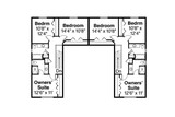 Secondary Image - Country House Plan - Kennewick 82645 - 2nd Floor Plan