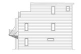 Contemporary House Plan - Cannon 82788 - Right Exterior