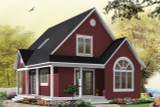 Secondary Image - Country House Plan - Celeste 82871 - Front Exterior