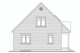Country House Plan - Celeste 82871 - Rear Exterior