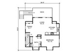 Secondary Image - Country House Plan - Wimberley 82927 - 2nd Floor Plan