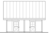 Country House Plan - Barn 82931 - Left Exterior