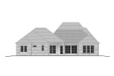 Secondary Image - Southern House Plan - 82943 - Rear Exterior