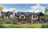Lodge Style House Plan - Daniels Park 82960 - Rear Exterior