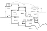 Lodge Style House Plan - Daniels Park 82960 - Basement Floor Plan