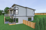 Contemporary House Plan - 83062 - Left Exterior