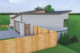 Contemporary House Plan - 83062 - Right Exterior