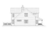 Farmhouse House Plan - Nance 83178 - Left Exterior