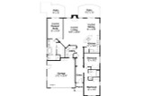 Craftsman House Plan - Russellville 83183 - 1st Floor Plan