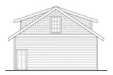 Craftsman House Plan - 83204 - Right Exterior