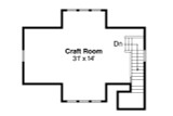 Secondary Image - Craftsman House Plan - 83204 - 2nd Floor Plan