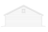 Secondary Image - Traditional House Plan - Brook Hollow 83223 - Rear Exterior