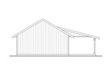 Secondary Image - Traditional House Plan - Garage 83224 - Rear Exterior