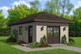 Prairie House Plan - 83232 - Front Exterior