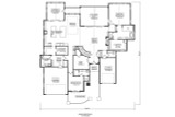 Ranch House Plan - Torrington 83266 - 1st Floor Plan
