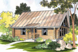 Lodge Style House Plan - Clarkridge 83361 - Front Exterior