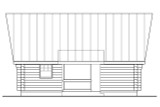 Lodge Style House Plan - Clarkridge 83361 - Rear Exterior