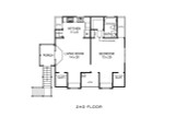 Secondary Image - Cottage House Plan - Windcrest 83377 - 2nd Floor Plan