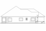 Contemporary House Plan - Palermo 83372 - Left Exterior