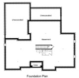 Craftsman House Plan - Marquis 83388 - Basement Floor Plan