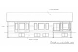 Secondary Image - Traditional House Plan - 83480 - Rear Exterior