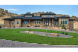 Prairie House Plan - Indigo Bridge 83462 - Front Exterior