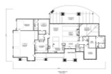 Prairie House Plan - Indigo Bridge 83462 - 1st Floor Plan