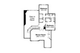 Secondary Image - European House Plan - Hastings 83726 - 2nd Floor Plan