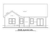 Secondary Image - Farmhouse House Plan - Giles Farm 83785 - Rear Exterior
