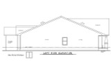 Farmhouse House Plan - Giles Farm 83785 - Left Exterior