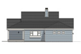 Country House Plan - 83883 - Rear Exterior